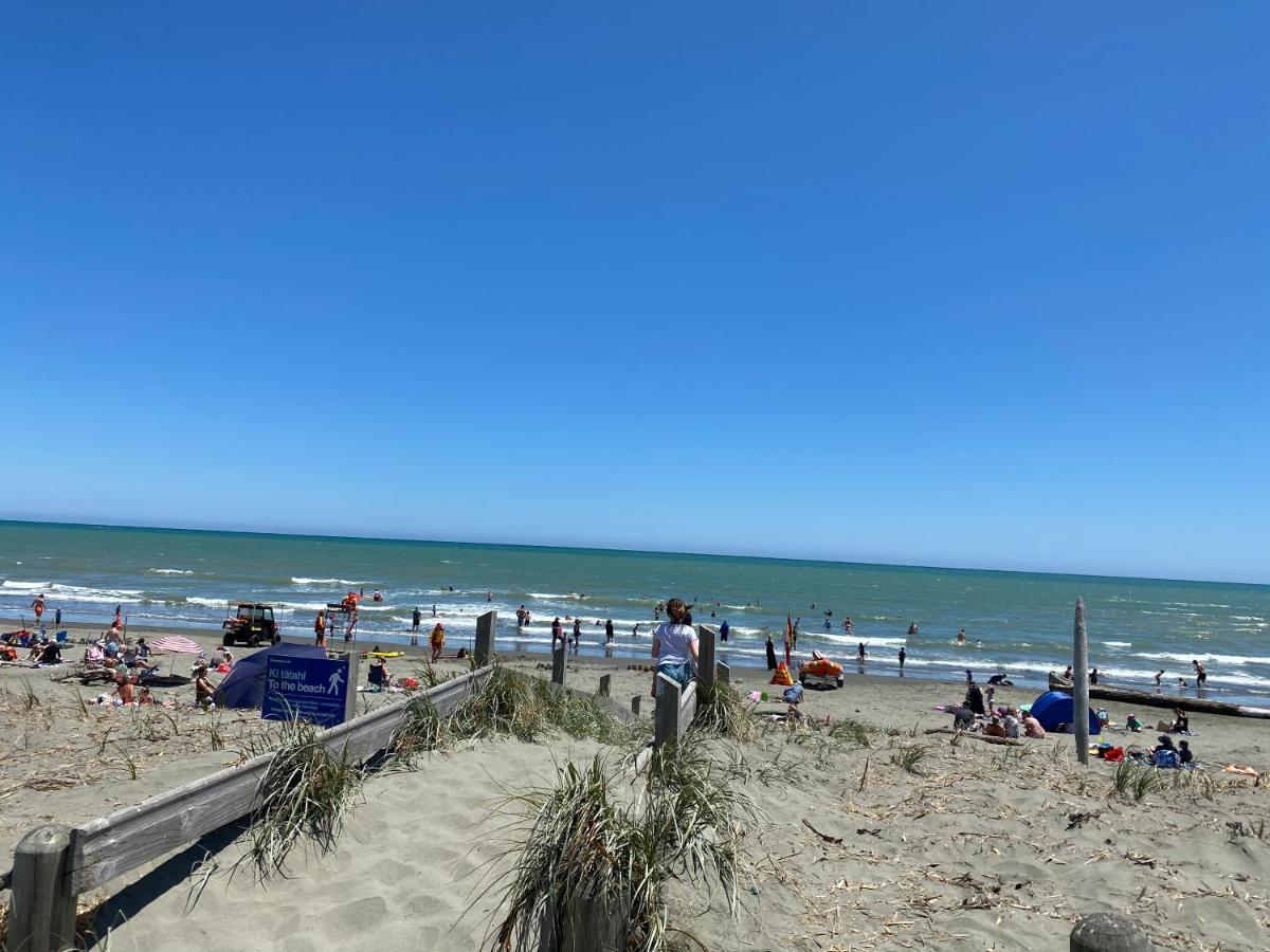 Nikau'S On Palmer Foxton Beach المظهر الخارجي الصورة